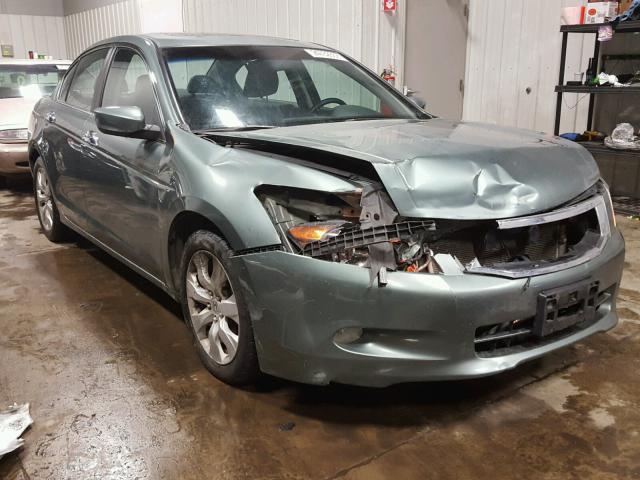 1HGCP36819A024050 - 2009 HONDA ACCORD EXL GREEN photo 1