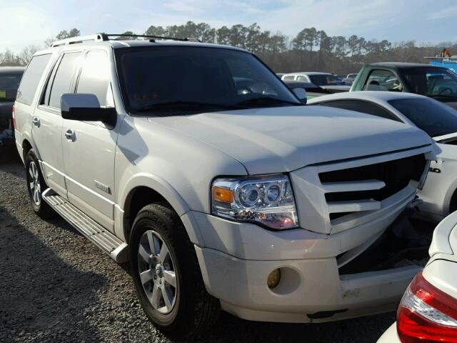 1FMFU19537LA56702 - 2007 FORD EXPEDITION WHITE photo 1