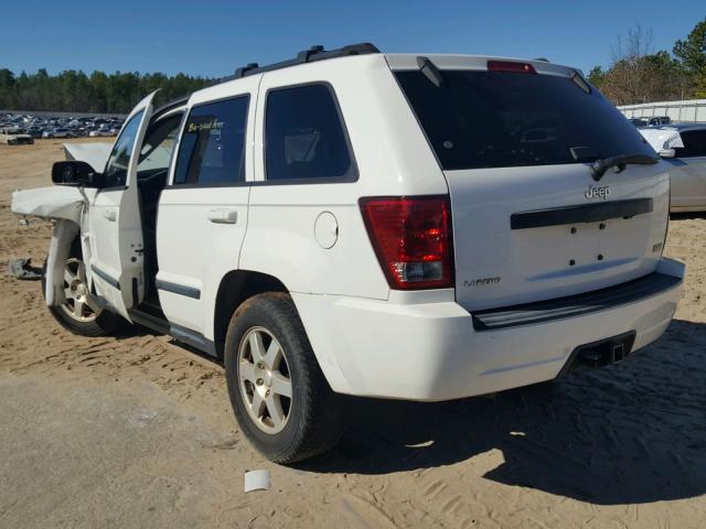 1J8HS48N68C143266 - 2008 JEEP GRAND CHER WHITE photo 3