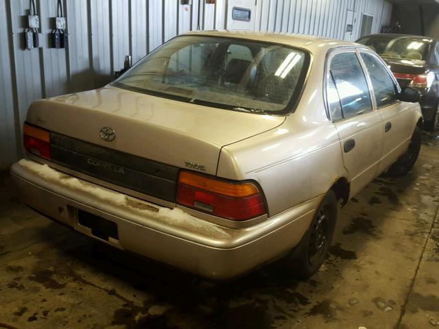 1NXAE04BXRZ119158 - 1994 TOYOTA COROLLA TAN photo 4