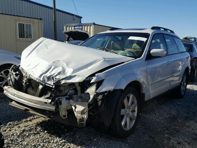 4S4BP62CX87362110 - 2008 SUBARU OUTBACK 2. WHITE photo 2