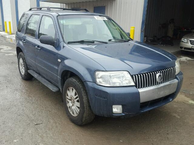 4M2YU56Z85DJ21878 - 2005 MERCURY MARINER BLUE photo 1