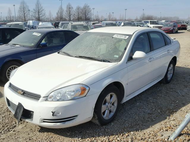 2G1WT57N791167000 - 2009 CHEVROLET IMPALA 1LT WHITE photo 2