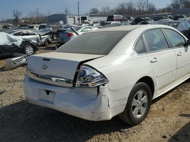 2G1WT57N791167000 - 2009 CHEVROLET IMPALA 1LT WHITE photo 9