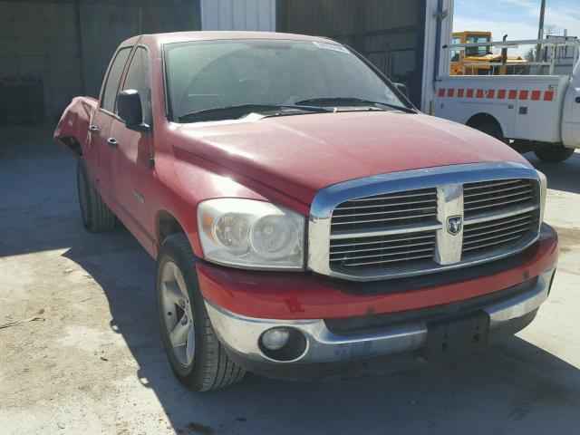 1D7HA18N88S560893 - 2008 DODGE RAM 1500 S RED photo 1