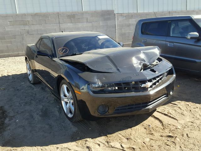 2G1FE1E30C9145563 - 2012 CHEVROLET CAMARO LS BLACK photo 1