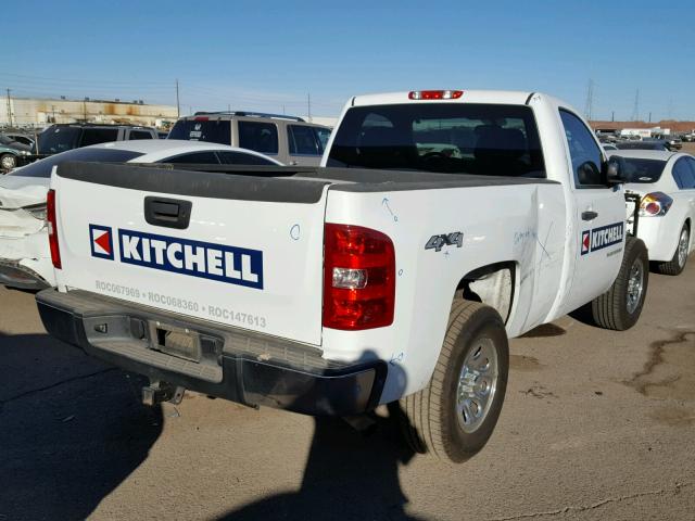 1GCNKPE04BZ329011 - 2011 CHEVROLET SILVERADO WHITE photo 4