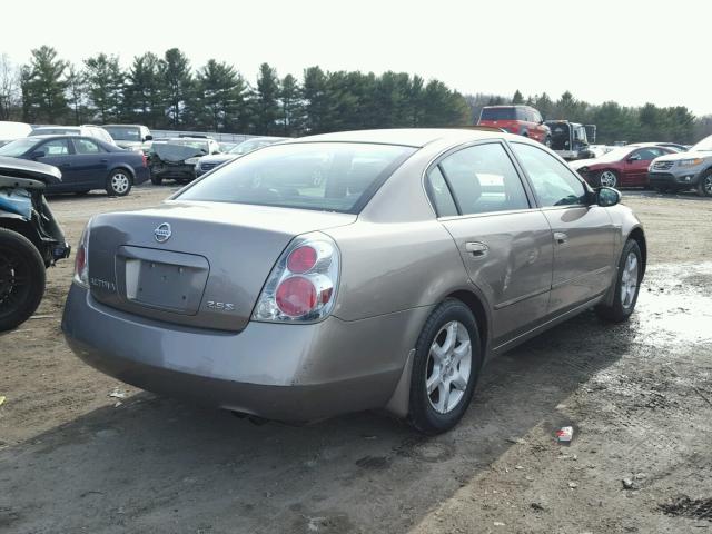 1N4AL11D65C117144 - 2005 NISSAN ALTIMA S GRAY photo 4