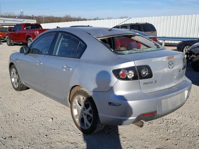 JM1BK32F591243509 - 2009 MAZDA 3 I SILVER photo 3