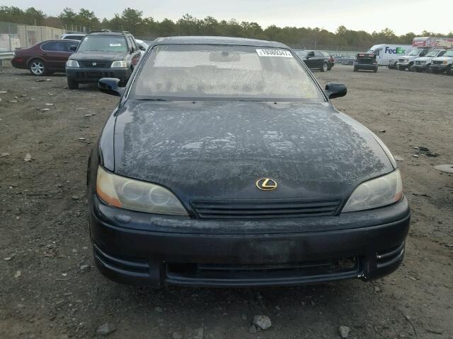 JT8BF12G0T0173656 - 1996 LEXUS ES 300 BLACK photo 9