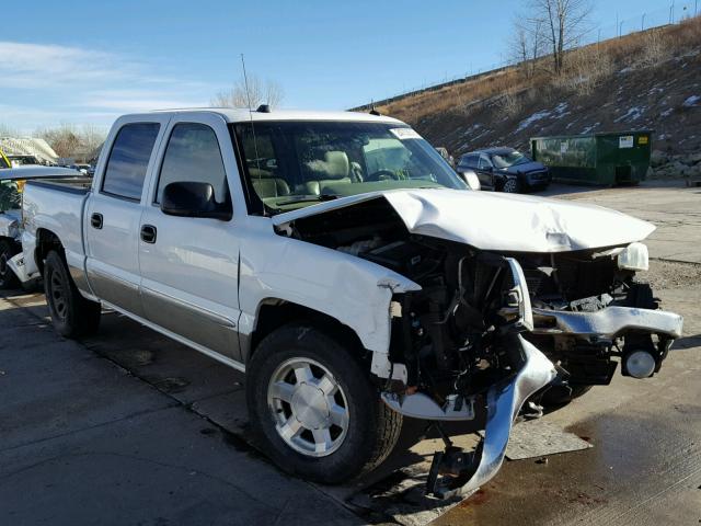 2GTEK13T651130839 - 2005 GMC NEW SIERRA WHITE photo 1