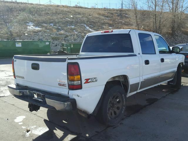 2GTEK13T651130839 - 2005 GMC NEW SIERRA WHITE photo 4