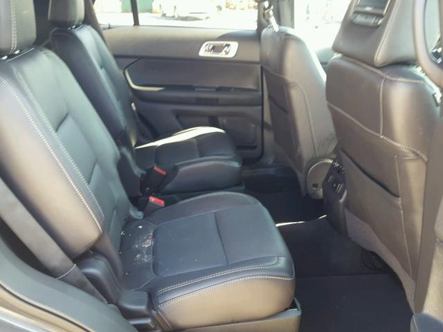 1FM5K8GT7FGA31501 - 2015 FORD EXPLORER S CHARCOAL photo 6