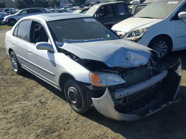 2HGES26723H546722 - 2003 HONDA CIVIC EX ვერცხლისფერი ფოტო 1