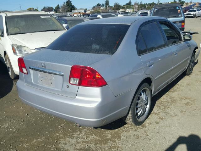 2HGES26723H546722 - 2003 HONDA CIVIC EX ვერცხლისფერი ფოტო 4