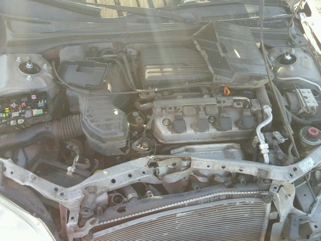2HGES26723H546722 - 2003 HONDA CIVIC EX ვერცხლისფერი ფოტო 7