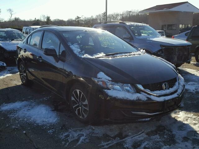 19XFB2F86DE253429 - 2013 HONDA CIVIC EX BLACK photo 1