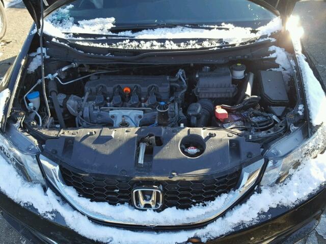 19XFB2F86DE253429 - 2013 HONDA CIVIC EX BLACK photo 7