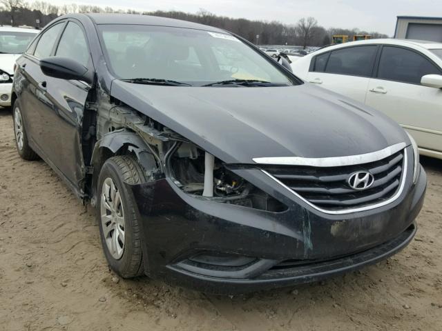 5NPEB4AC3CH354506 - 2012 HYUNDAI SONATA GLS BLACK photo 1