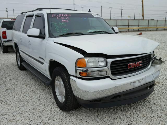 1GKFK16Z76J142918 - 2006 GMC YUKON XL K WHITE photo 1