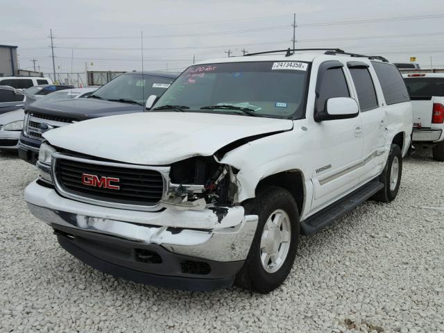 1GKFK16Z76J142918 - 2006 GMC YUKON XL K WHITE photo 2