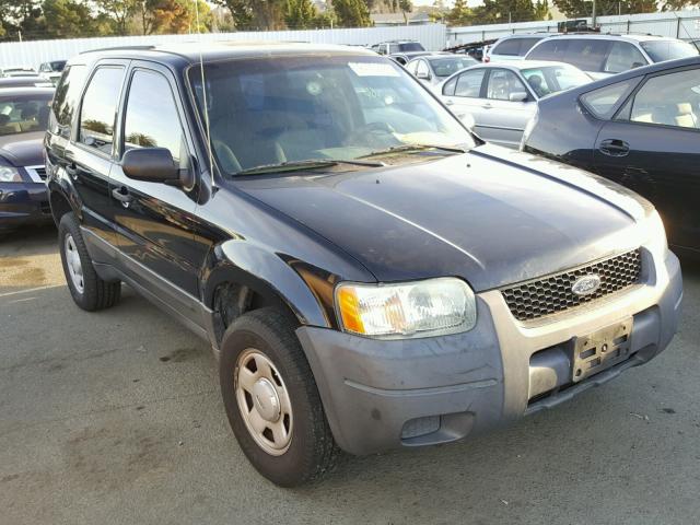 1FMYU02173KC65872 - 2003 FORD ESCAPE XLS BLACK photo 1