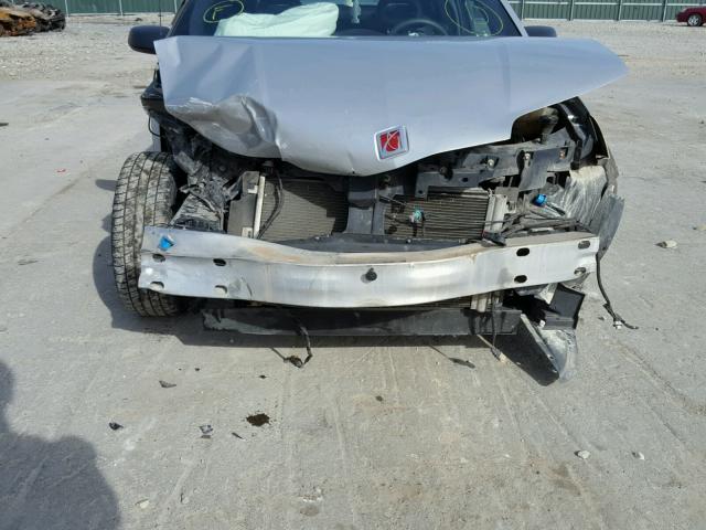 1G8AW12F53Z205656 - 2003 SATURN ION LEVEL SILVER photo 9