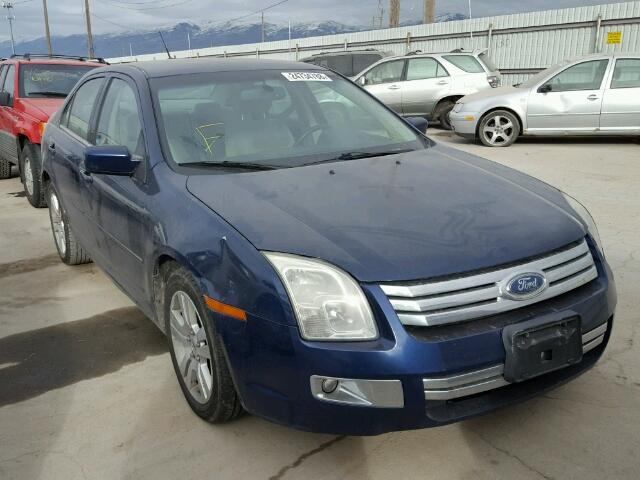 3FAHP08167R155499 - 2007 FORD FUSION SEL BLUE photo 1