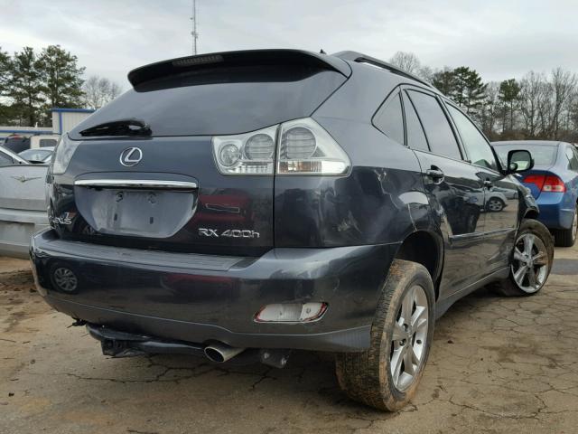 JTJHW31U160043191 - 2006 LEXUS RX 400 GRAY photo 4