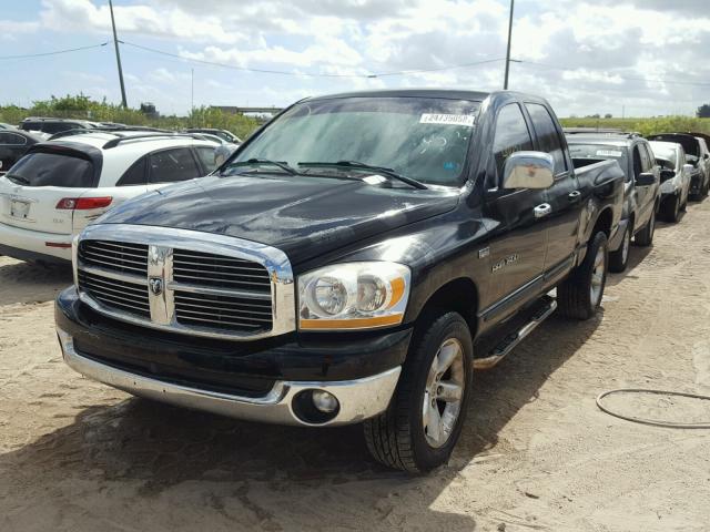 1D7HU18266S623452 - 2006 DODGE RAM 1500 S BLACK photo 2