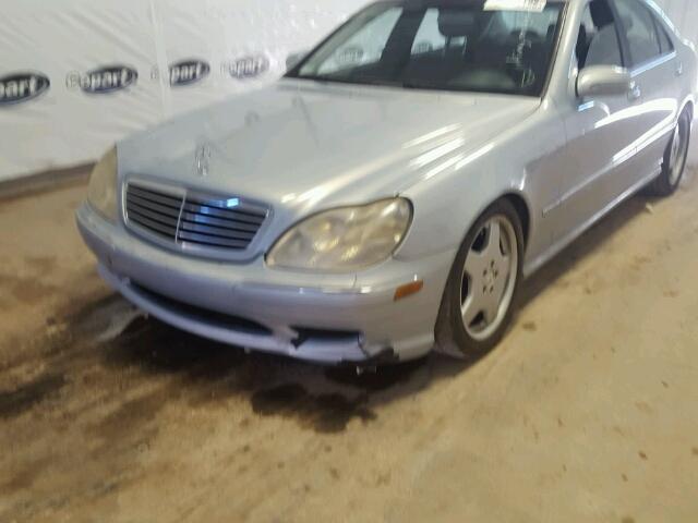 WDBNG70J0YA130271 - 2000 MERCEDES-BENZ S 430 BLUE photo 9