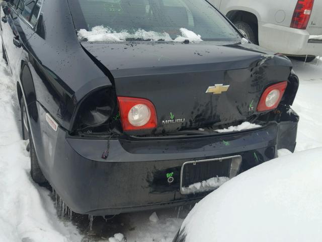 1G1ZJ57B98F154295 - 2008 CHEVROLET MALIBU 2LT BLACK photo 9