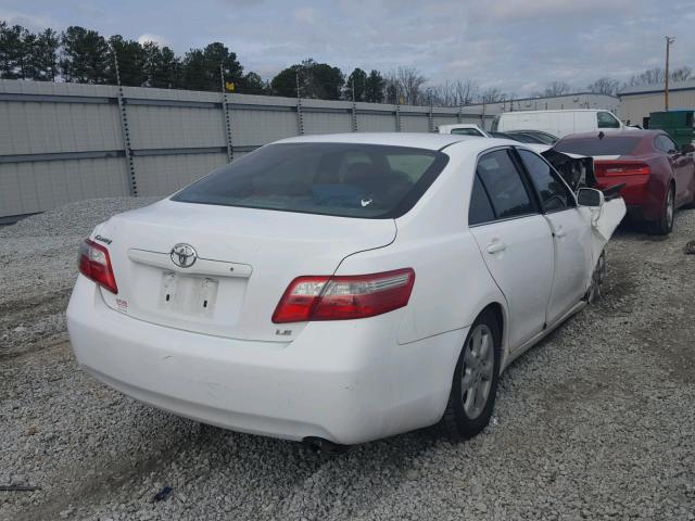 4T1BE46K17U541289 - 2007 TOYOTA CAMRY NEW WHITE photo 4