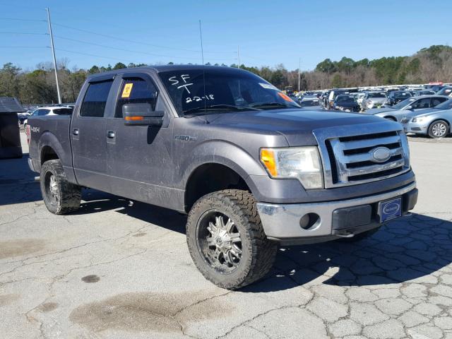 1FTPW14V49FB01609 - 2009 FORD F150 SUPER GRAY photo 1