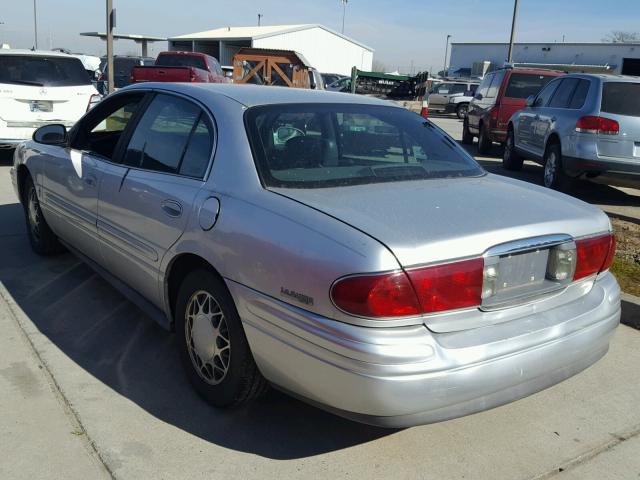 1G4HR54K12U138669 - 2002 BUICK LESABRE LI SILVER photo 3