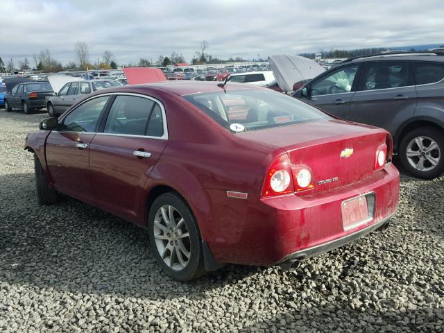 1G1ZE5E73AF218873 - 2010 CHEVROLET MALIBU LTZ RED photo 3