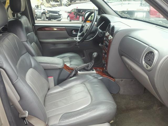 1GKDT13S122461568 - 2002 GMC ENVOY SILVER photo 5