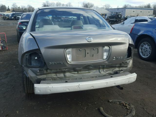 3N1CB51D14L470894 - 2004 NISSAN SENTRA 1.8 GRAY photo 9