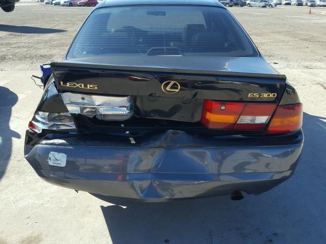 JT8BF22G7V5007243 - 1997 LEXUS ES 300 BLACK photo 9