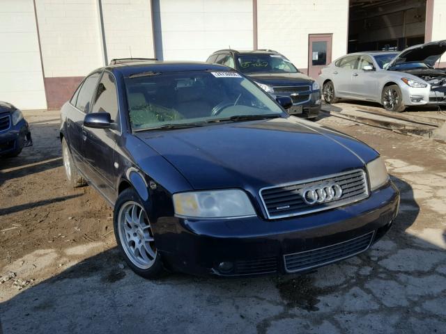 WAULD64B52N110951 - 2002 AUDI A6 2.7T QU BLACK photo 1