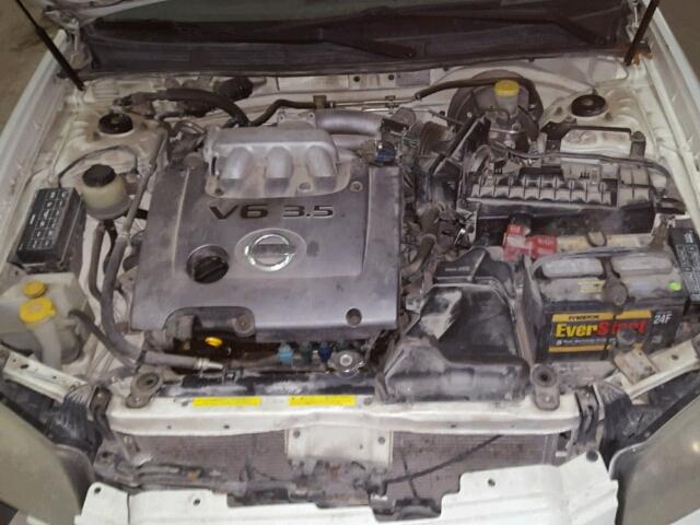 JN1DA31A02T312881 - 2002 NISSAN MAXIMA GLE WHITE photo 7