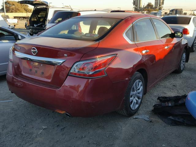 1N4AL3AP8FC214644 - 2015 NISSAN ALTIMA 2.5 BURGUNDY photo 4