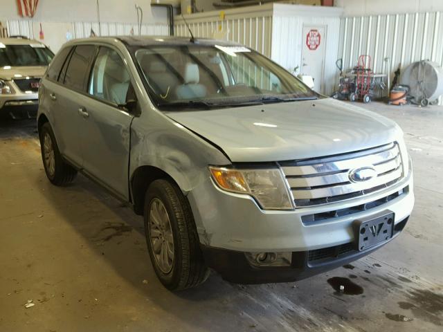 2FMDK38C18BB15000 - 2008 FORD EDGE SEL BLUE photo 1