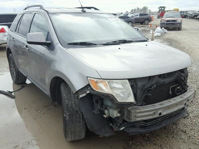 2FMDK38C98BA61039 - 2008 FORD EDGE SEL SILVER photo 1