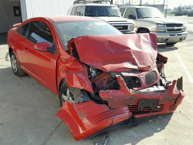 1G2AS18H797105741 - 2009 PONTIAC G5 RED photo 1