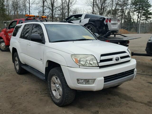 JTEZU14R740026963 - 2004 TOYOTA 4RUNNER SR WHITE photo 1