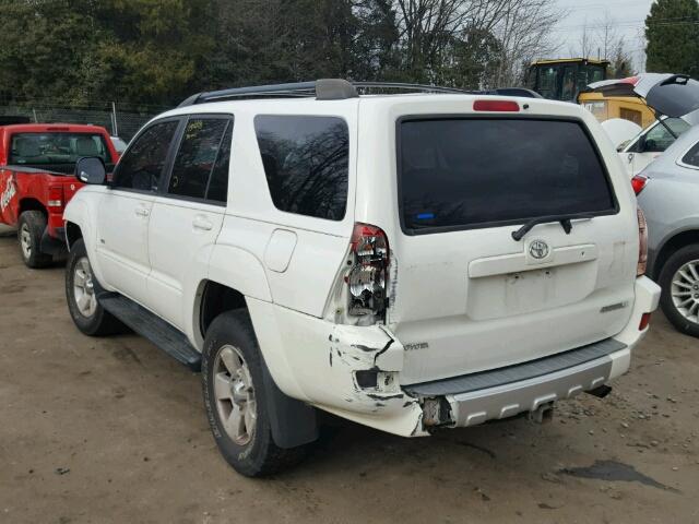 JTEZU14R740026963 - 2004 TOYOTA 4RUNNER SR WHITE photo 4