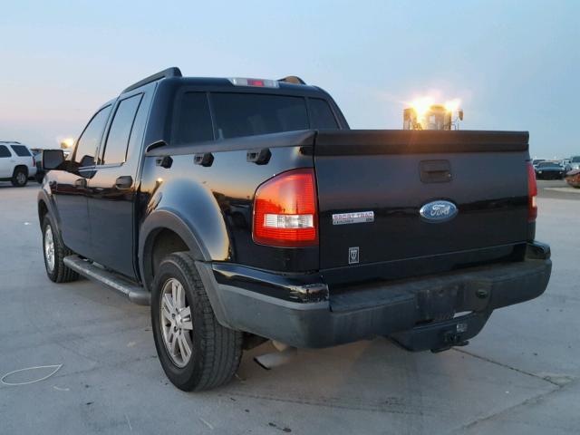 1FMEU31K17UA77681 - 2007 FORD EXPLORER S BLACK photo 3