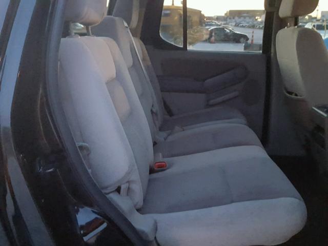 1FMEU31K17UA77681 - 2007 FORD EXPLORER S BLACK photo 6