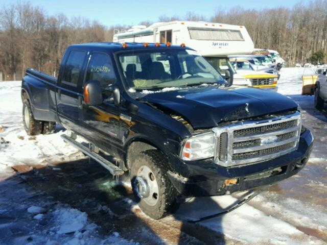 1FTWW33P35EB15768 - 2005 FORD F350 SUPER BLACK photo 1